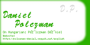 daniel polczman business card